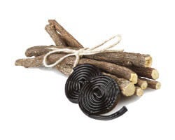 Deglycrhizinated licorice